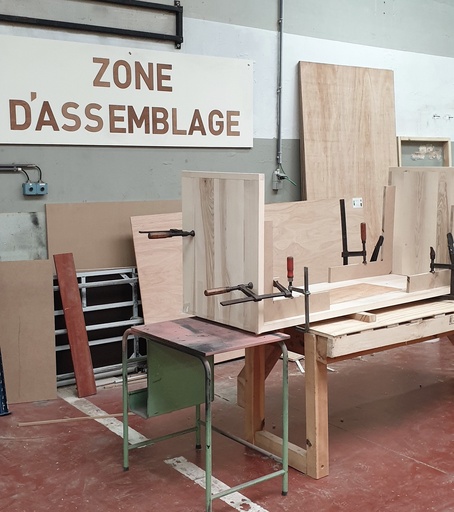 Storage : zone d'assemblage /m²