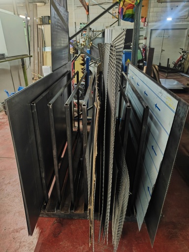 Storage: Rack à tôles